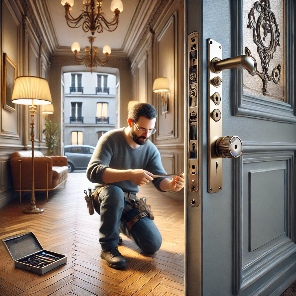 ouverture porte bloquée paris